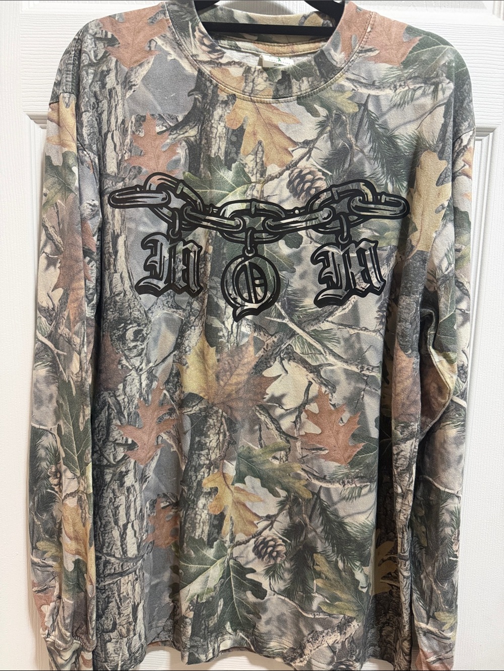 Cotton Collective Camo Charm Bracelet MOM Long Sleeve